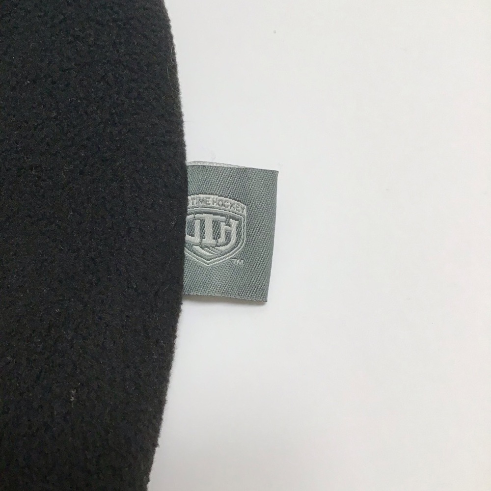 Toronto Maple Leafs NHL Hockey Gray Blue Knit Pom Beanie Skater Hat Fleece Lined - Picture 6 of 10